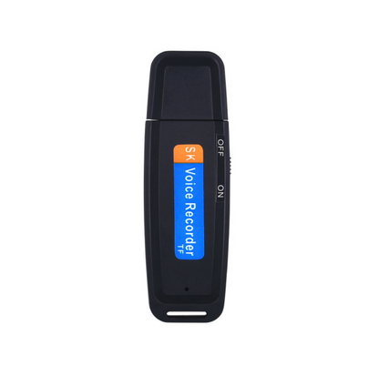 Compact Digital Voice Recorder 8-32GB USB Rechargeable