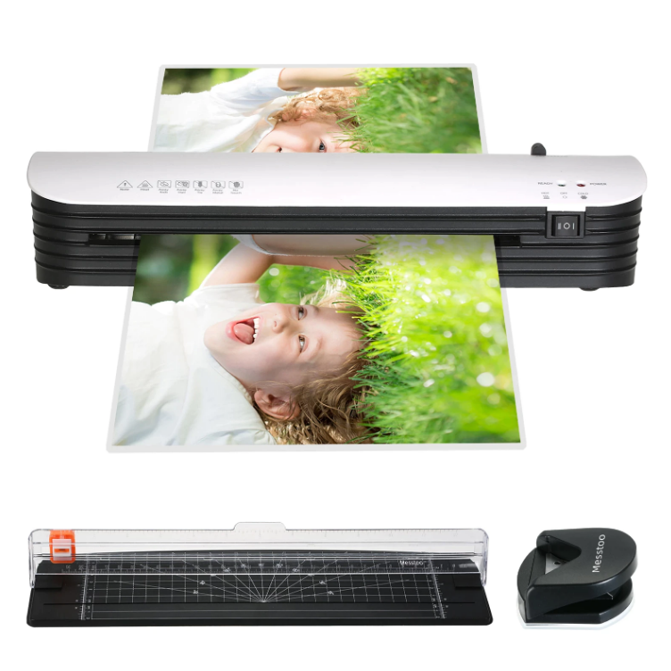 Compact A4 Thermal Laminator Machine with Cutter - Halri