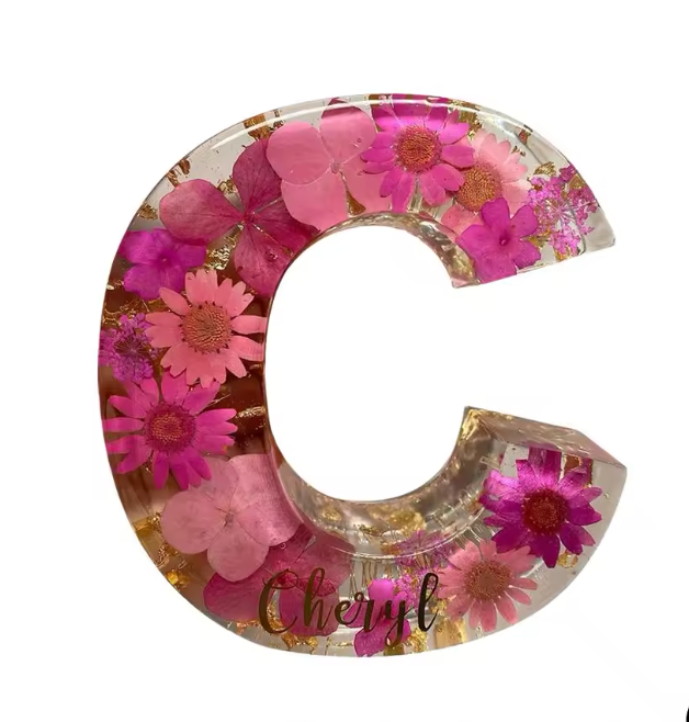 Customizable Floral LED Table Lamp