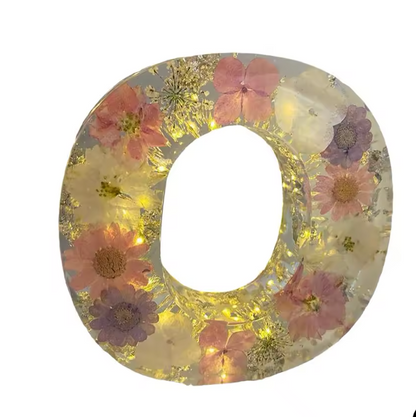 Customizable Floral LED Table Lamp