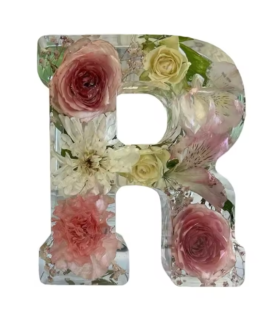 Customizable Floral LED Table Lamp