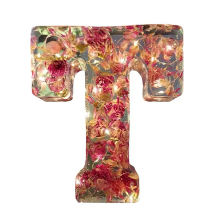 Customizable Floral LED Table Lamp