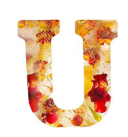 Customizable Floral LED Table Lamp