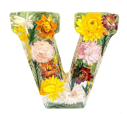 Customizable Floral LED Table Lamp