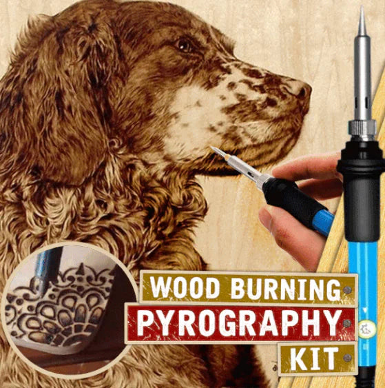 Professional Wood Burning Art Tool Set 28 Pieces