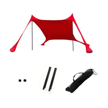 Large Family Beach Shelter with UV Protection & Waterproof Roof