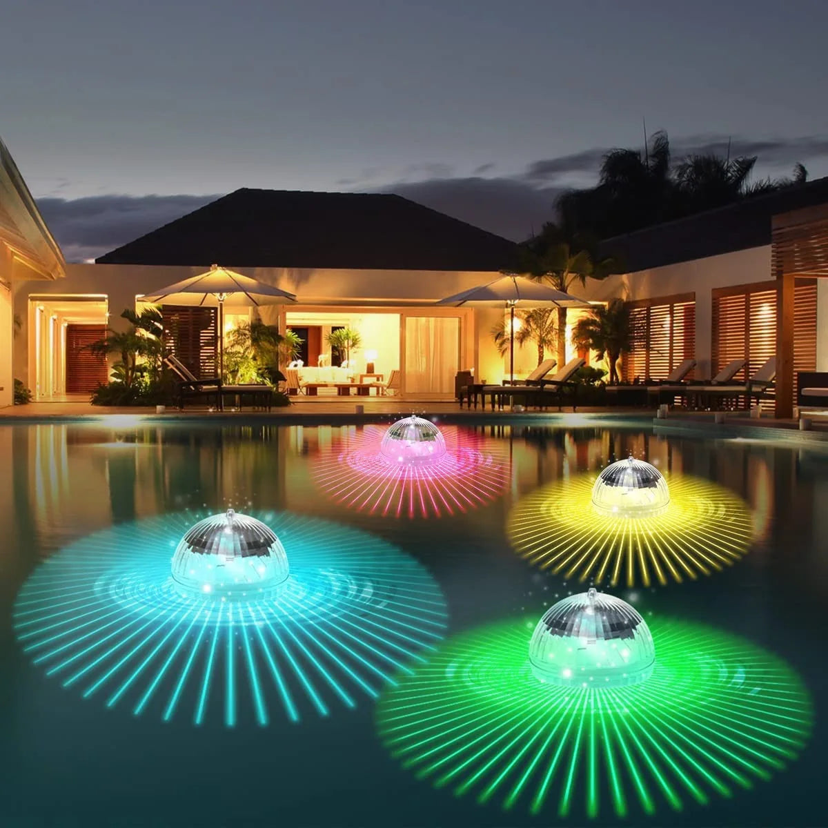 Color Changing Floating Pool Light Ball - Halri