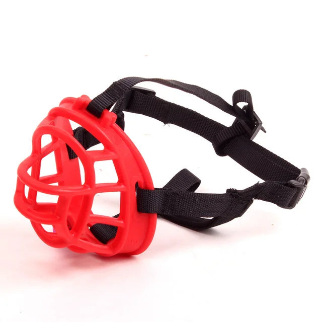 Soft Adjustable Dog Muzzle for Small to Large Breeds