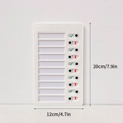 Daily Organizer Whiteboard Planner