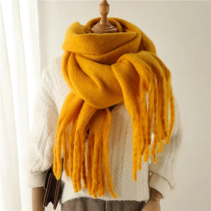 Cozy Solid Color Halri Throw Blanket