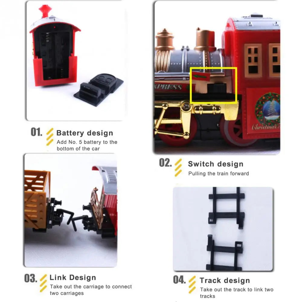 Fun Musical Electric Train Set for Kids