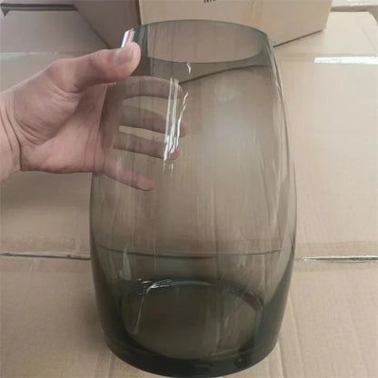 Stylish Small Decorative Glass Flower Vase - Halri