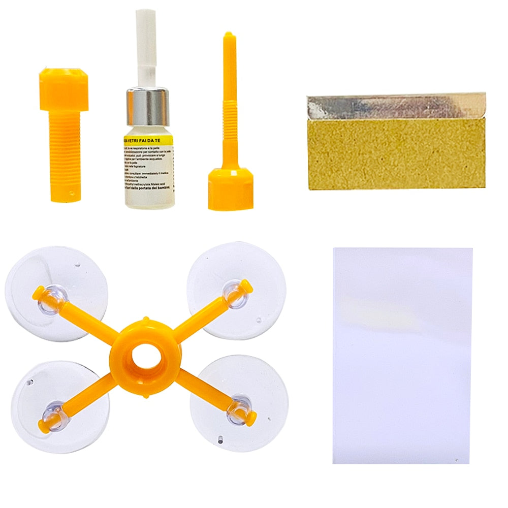 Auto Glass Windshield Repair Kit - Halri