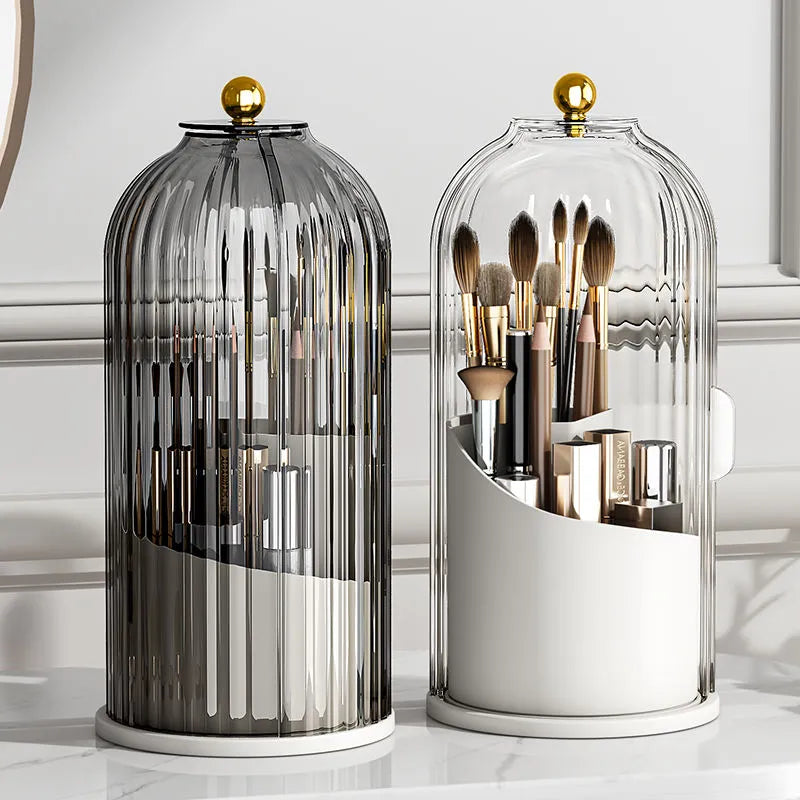 Premium Acrylic Makeup Storage with 360 Spin - Halri