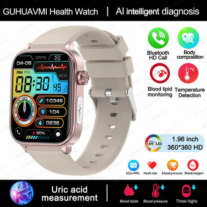 Stylish Fitness Watch with HD Screen – Pulse Monitor