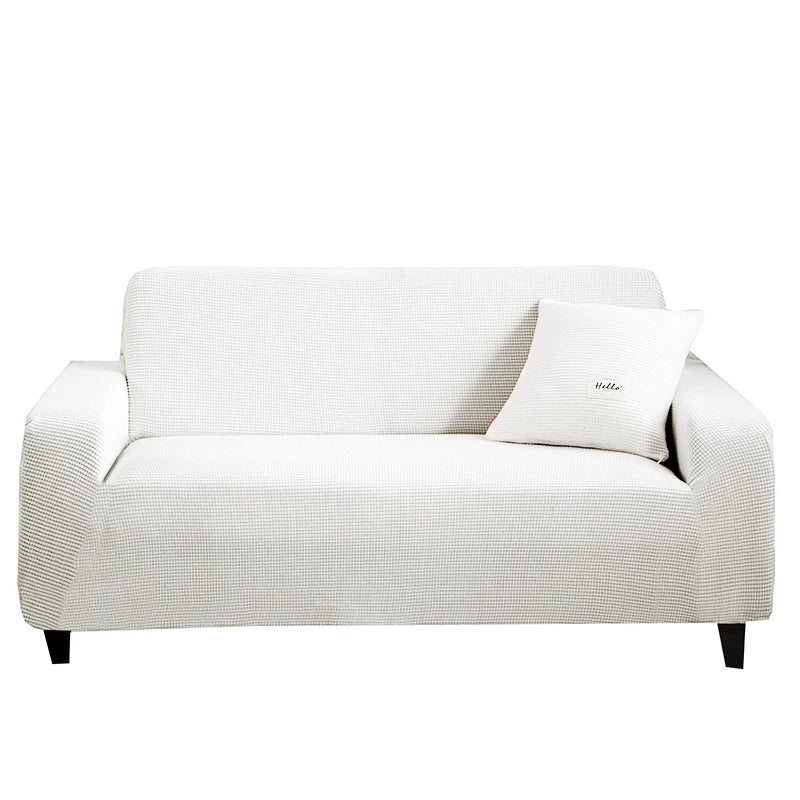 Stretchy Fit Sofa Slipcover | Elastic Fabric | L-Shaped & 1-4 Seater