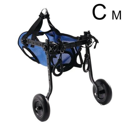Portable Dog Wheelchair for Small Breeds Rehab Support