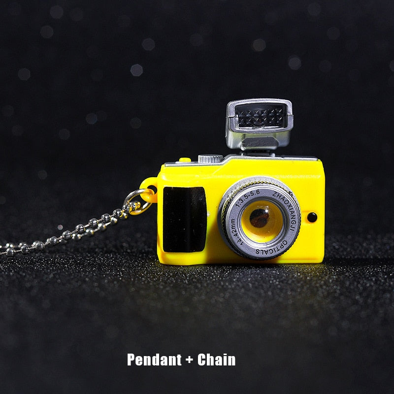 Retro Camera Pendant Light Necklace - Halri