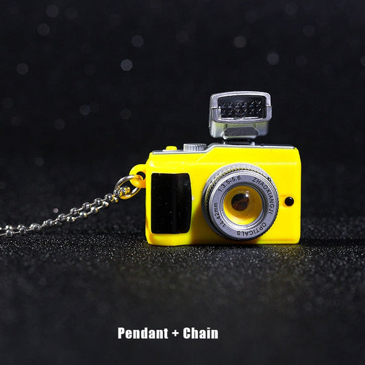 Retro Camera Pendant Light Necklace - Halri