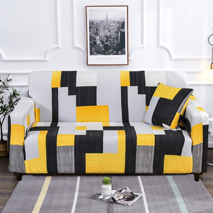 Stylish Slip Resistant Stretch Sofa Protector
