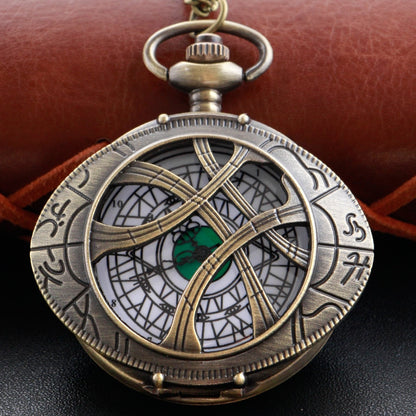 Vintage Style Steampunk Pocket Watch Pendant