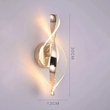 Stylish LED Wall Lamp with Color Changing Light - Halri