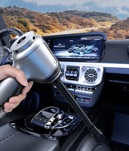 Compact Rechargeable Car Vacuum Cleaner - Portable Handheld - Halri