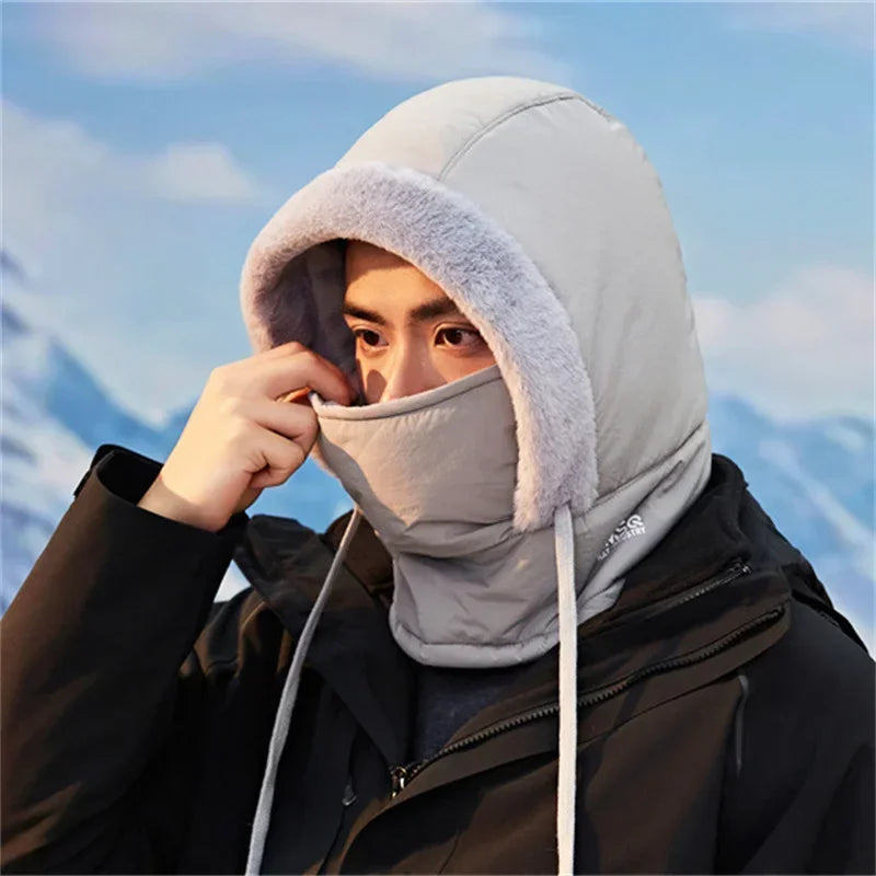 Warm Waterproof Cold Weather Face Mask Hood