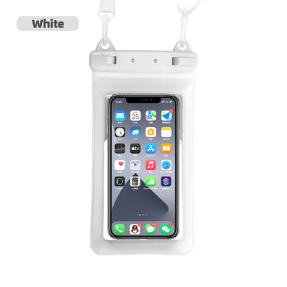Waterproof Phone Pouch with Clear View and Neck Strap