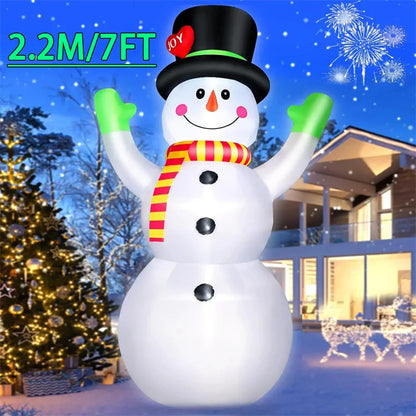 Giant LED Santa Outdoor Christmas Decor