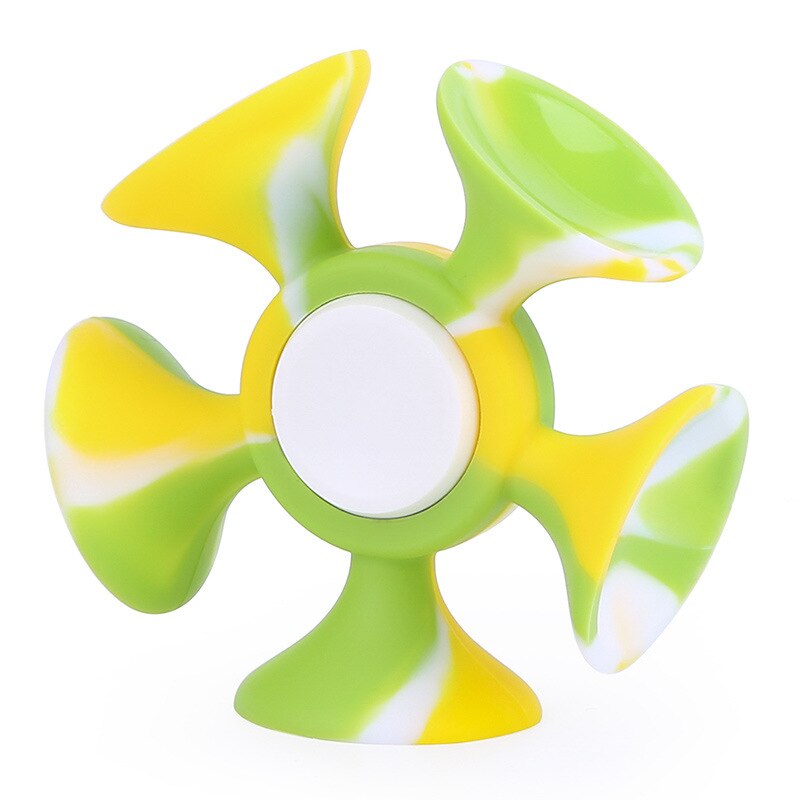 Relaxing Silicone Fidget Hand Spinner Toy