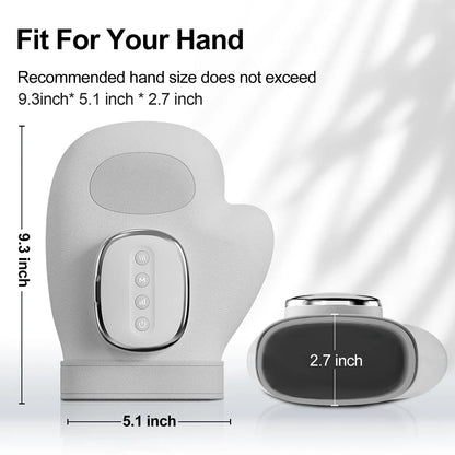 Warm Rechargeable Hand Massager for Circulation Relief