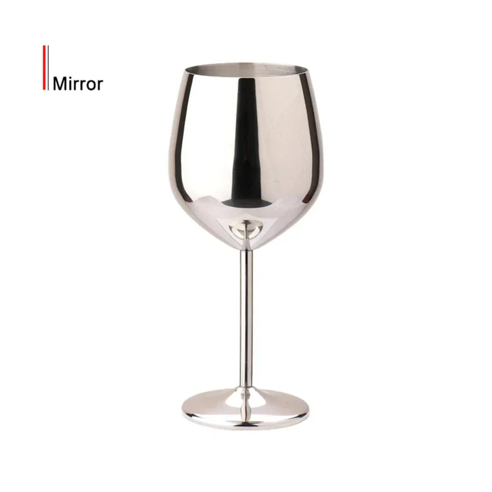 Luxury Metal Wine Glass