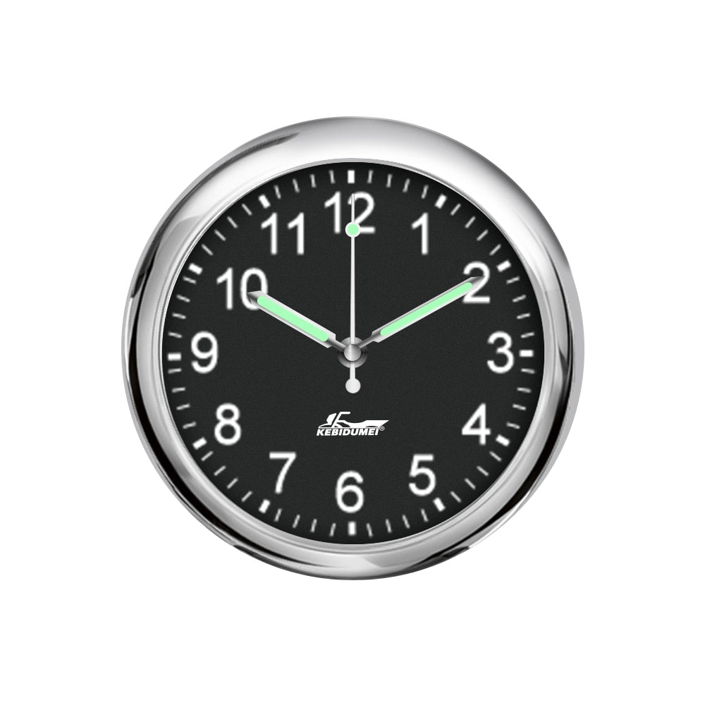 Adhesive Auto Dash Glow Clock