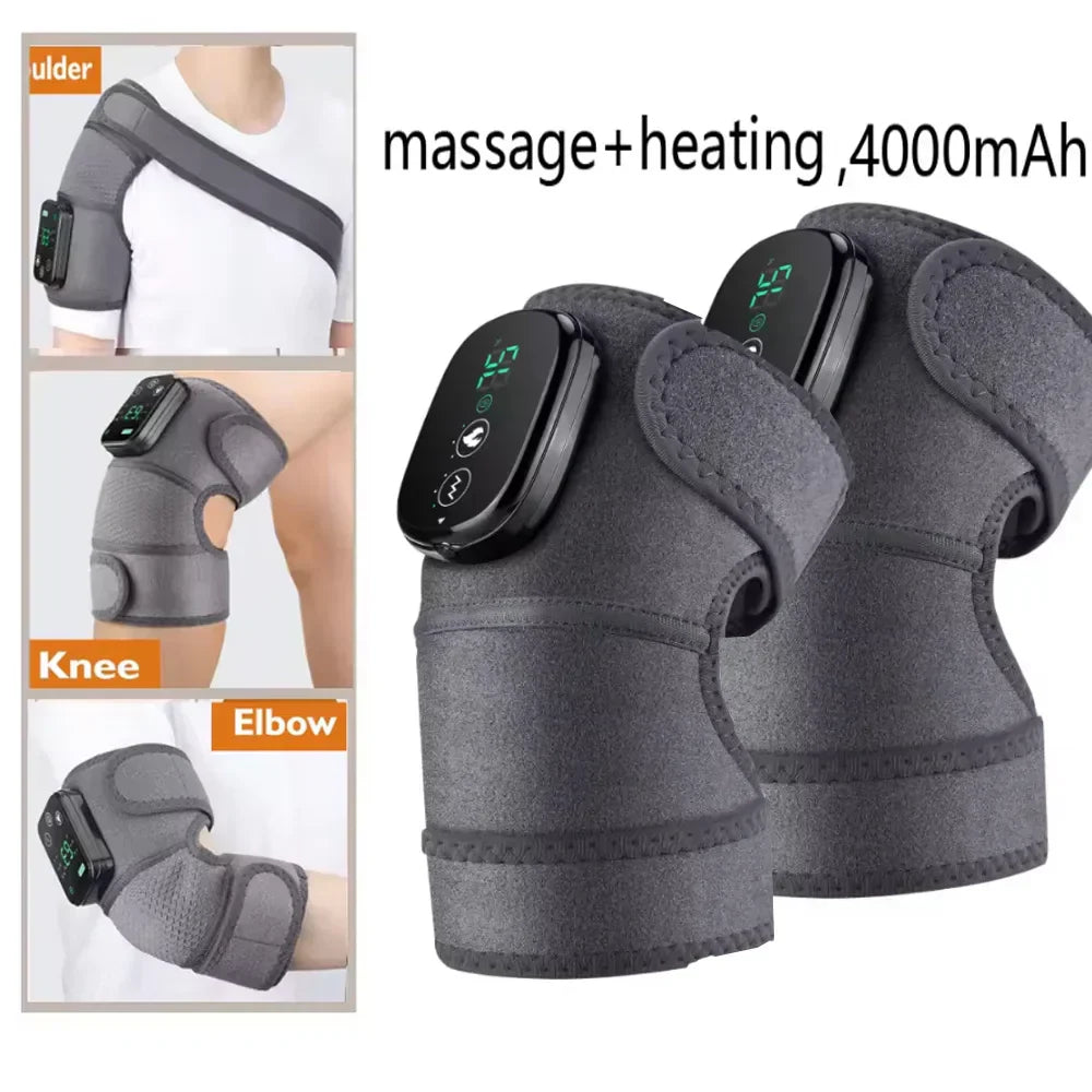 Relaxing Heat Vibration Massage Therapy Device
