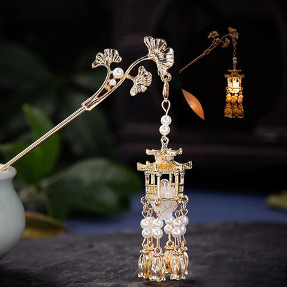 Vintage Inspired Hairpin Lantern Clips