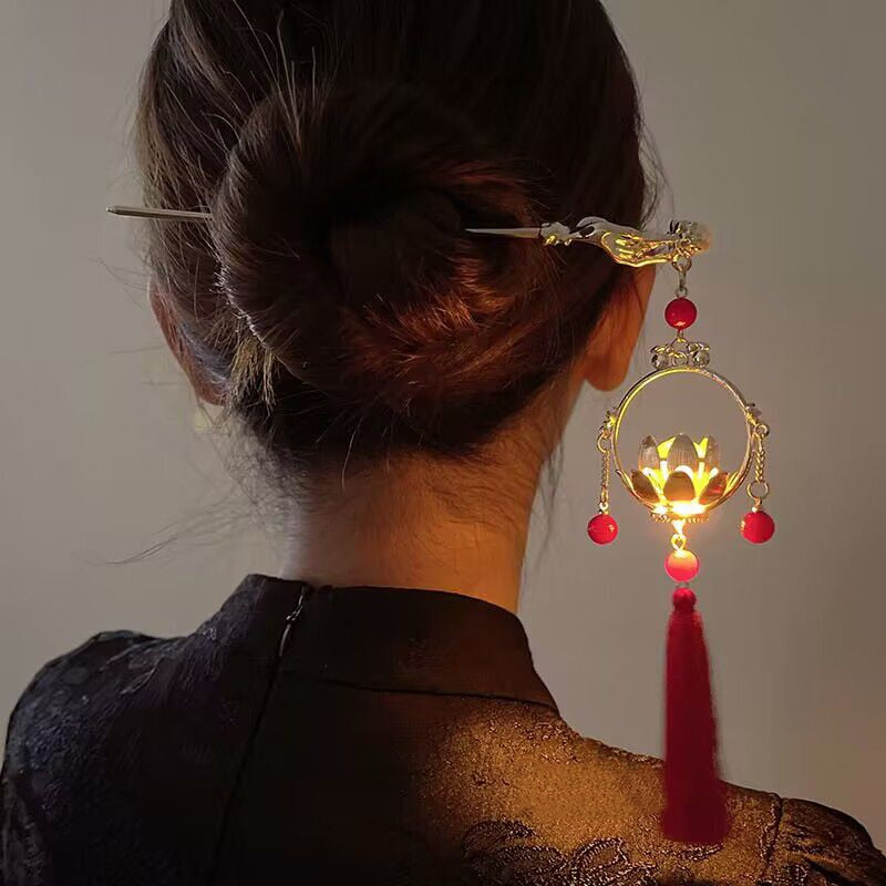 Vintage Inspired Hairpin Lantern Clips