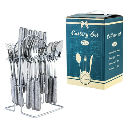 Premium Stainless Steel Flatware Set for Home Dining