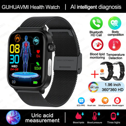 Stylish Fitness Watch with HD Screen – Pulse Monitor