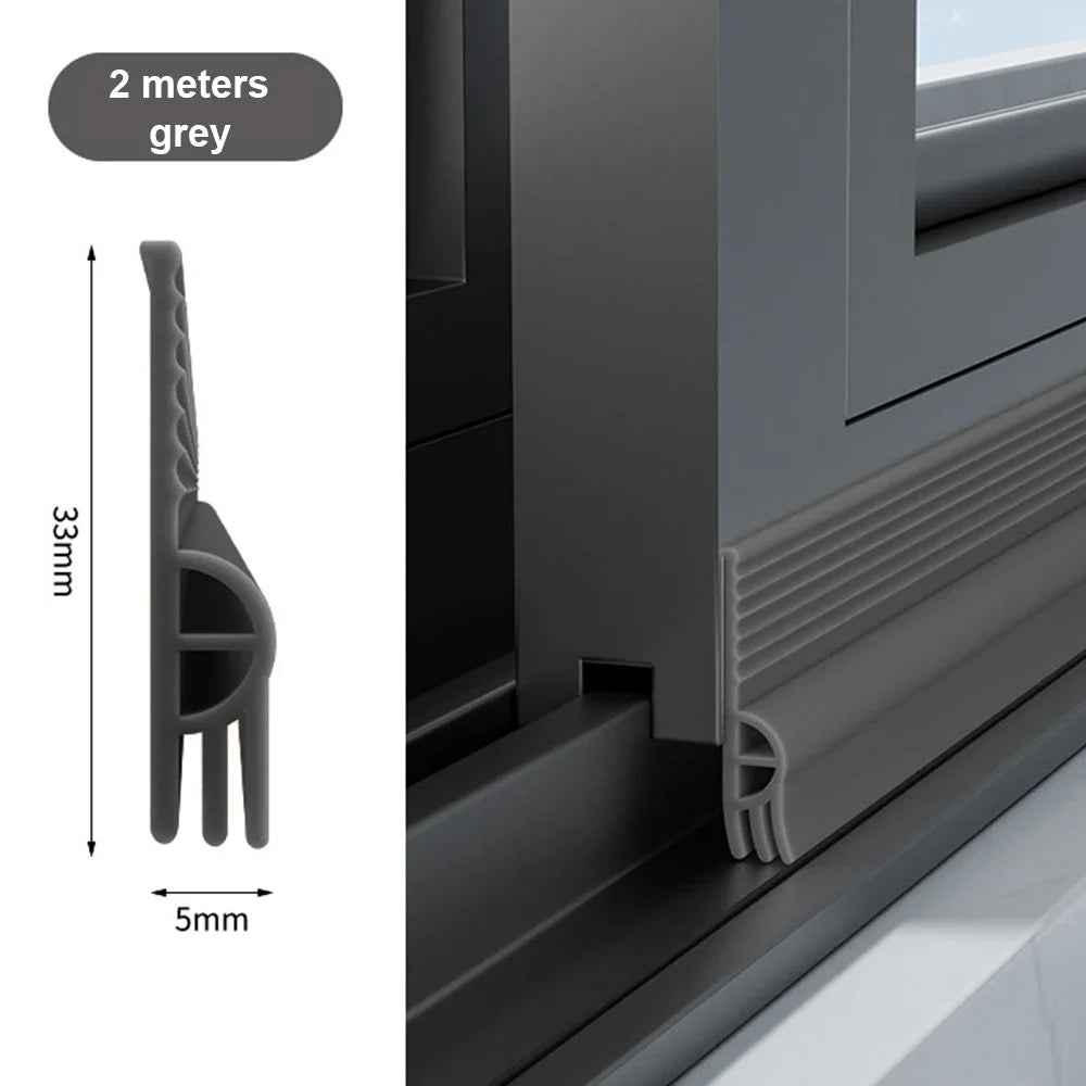 Quiet Door Draft Stopper Seal Protector