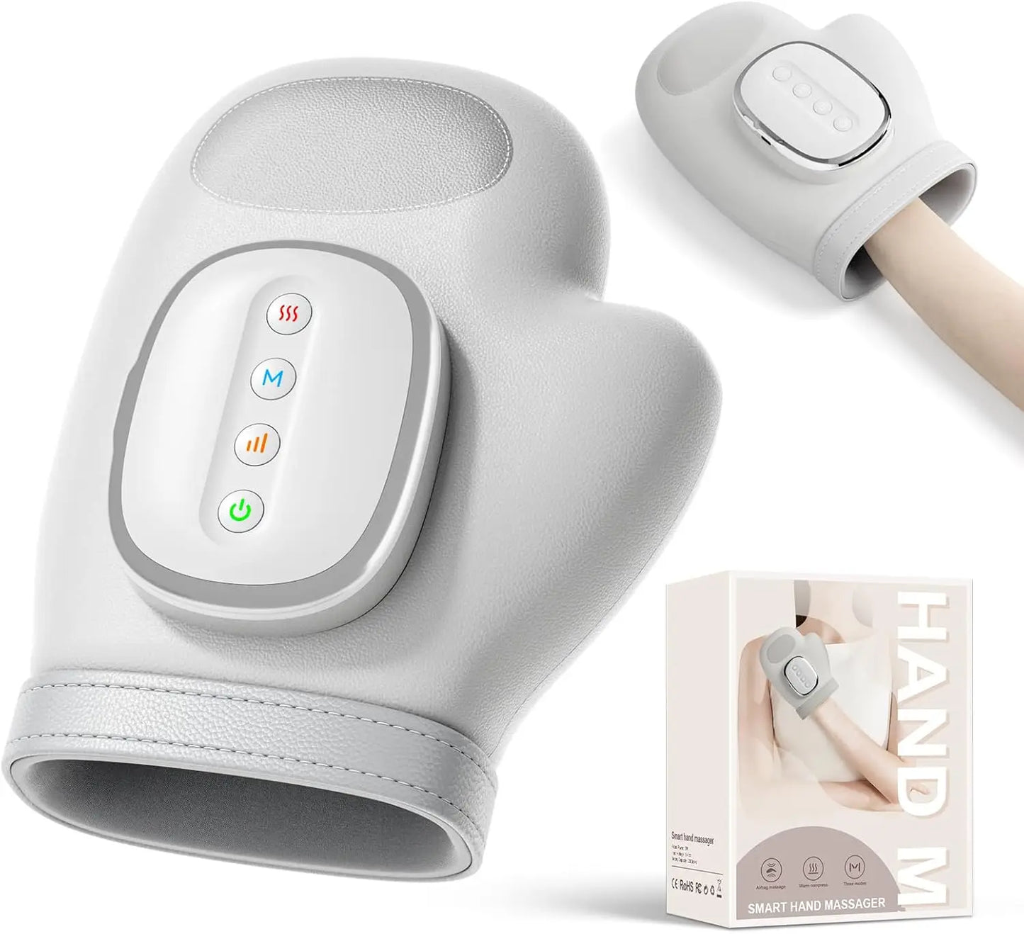 Warm Rechargeable Hand Massager for Circulation Relief - Halri