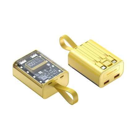 Clear Fast Charging Portable Power Bank