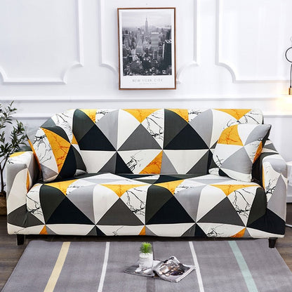 Stylish Slip Resistant Stretch Sofa Protector