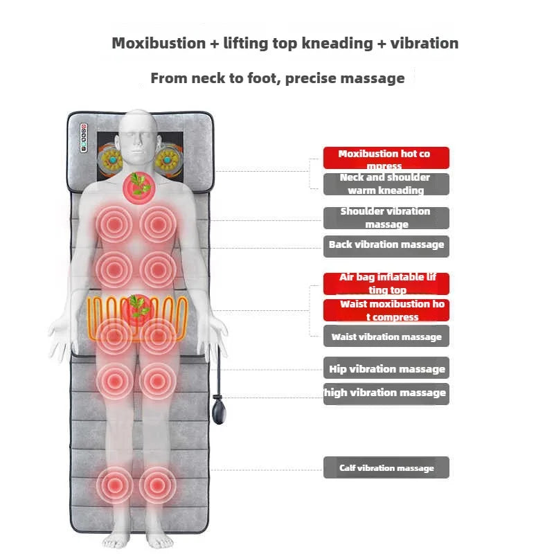 Relaxing Full Body Vibration Massage Bed
