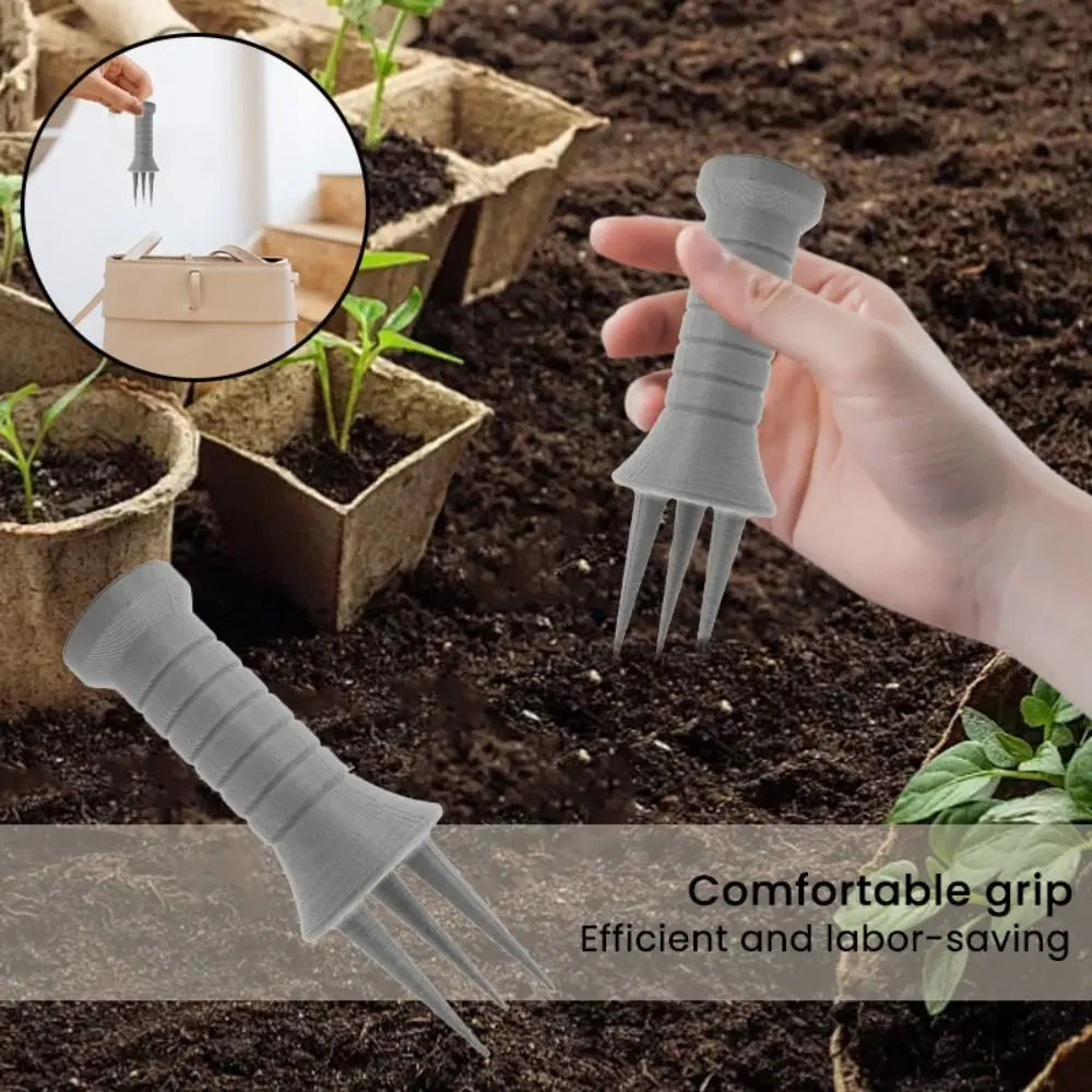 Easy Garden Aerator Tool - Small & Portable Lawn Aerator - Halri