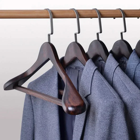 Premium Solid Wood Closet Hangers - Halri