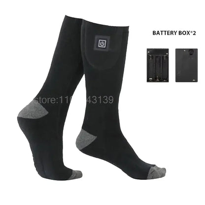 Warm Rechargeable Electric Socks for Men and Women