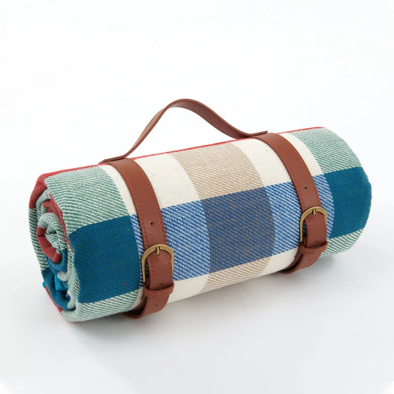 Portable Water Resistant Picnic Mat with Handles