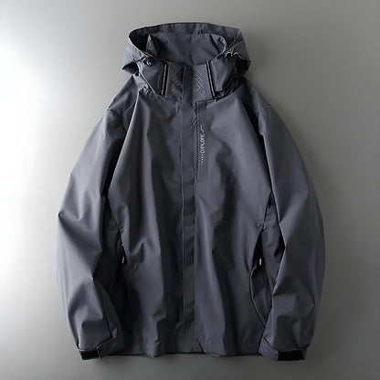 Waterproof Breathable Zip Up Hoodie Jacket