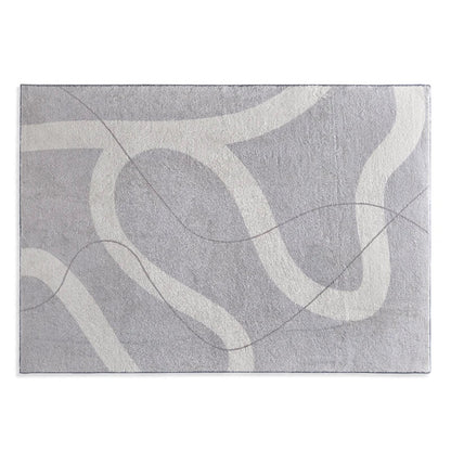 Plush Japanese Shag Rug Non-Slip Living Room Carpet